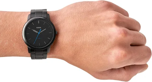 Vista 4 de Fossil - Reloj casual de cuarzo, minimalista, de acero inoxidable y delgado para hombre