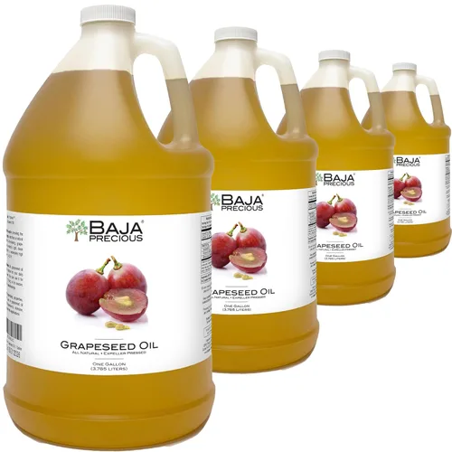 Vista 3 de Baja Precious, aceite de semilla de uva, 1 galón