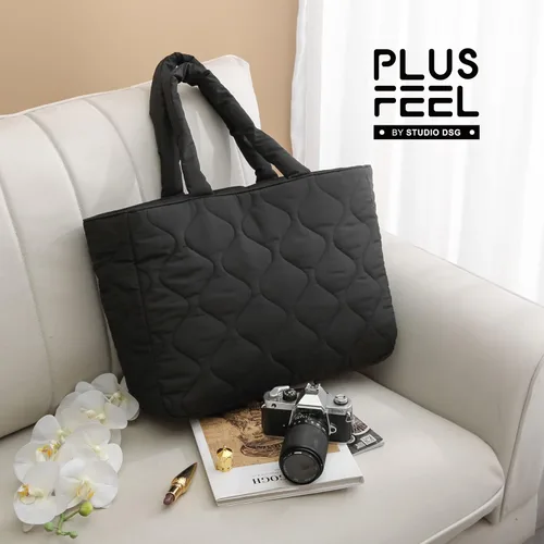 Vista 2 de Plusfeel Bolsa grande acolchada para mujer, bolsa acolchada y acolchada