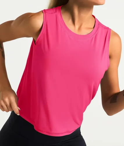 Vista 5 de Dragon Fit Tops de Entrenamiento sin Mangas de Seda de Hielo para Mujeres Camiseta de Yoga Recortada para Correr Gimnasio Verano
