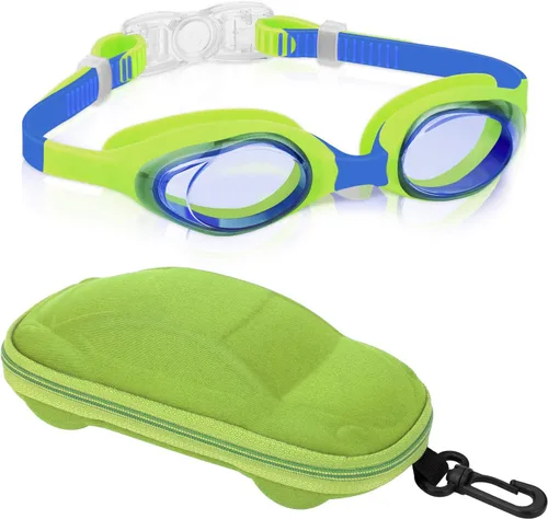Vista 10 de Gafas de natación para niños, gafas de natación para niños y niñas, niños pequeños de 2 a 12 años