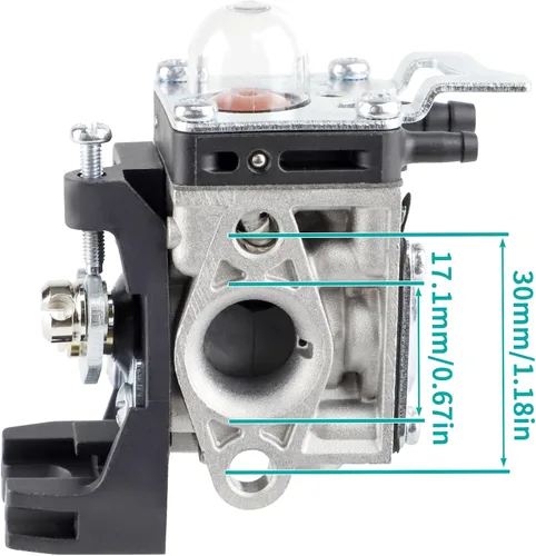 Vista 2 de SRM 2620 Carburador para Echo SRM 2620 SRM-2620T PPT-2620 SRM-2620 Trimmer A021004601 A021004600 26X Carburador para Shindaiwa T262X C262 LE262