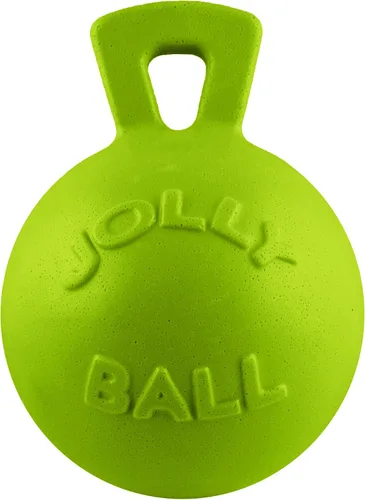 Vista 11 de Jolly Pets Tug-n-Toss - Pelota de juguete resistente para perros con asa, 4.5 pulgadas/pequeña, color rojo