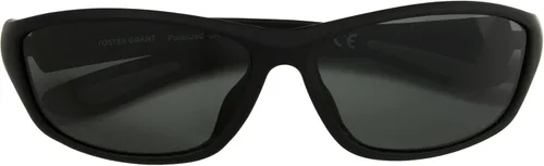 Vista 4 de Foster Grant, Hombres, Backstop Wrap Gafas de sol polarizadas, NegroNegro, 5.906 in, Negro