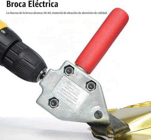 Vista 5 de Cabezal de corte de chapa metálica, accesorio de metal para tijeras de podadoras eléctricas