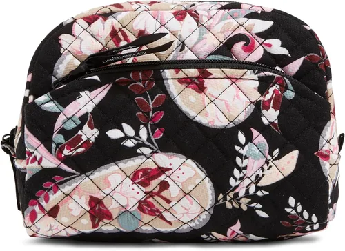 Vista 6 de Vera Bradley Bolso organizador de maquillaje cosmético mediano de algodón para mujer