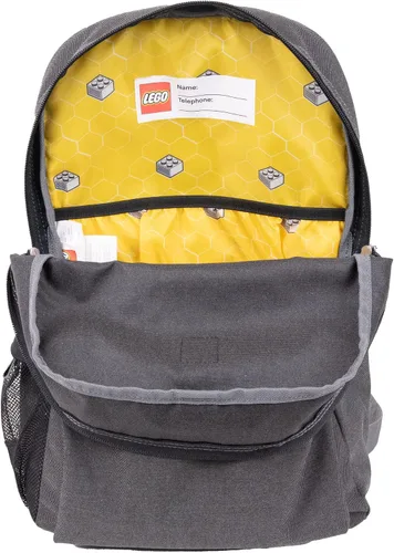 Vista 6 de LEGO Mystery Patch - Mochila y bolsa serie 3 con 6 parches surtidos, color gris, Gris, Mochila