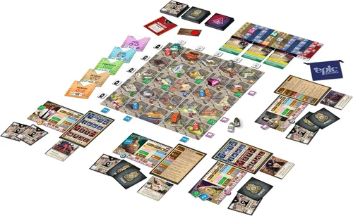 Vista 2 de Tiny Epic Crimes Deluxe Deduction & Crime-Solving Board Game 1-4 Players, Ages 14+ Includes Kickstarter Exclusive Content Solo or Co-op