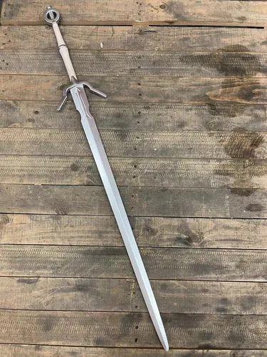 Vista 2 de Espada de espuma medieval a dos manos, espada de espuma de fantasía, para Halloween