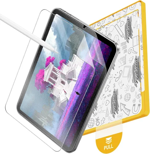 Vista 10 de OMOTON Paquete de 3 protectores de pantalla para iPad de 6ª y 5ª generación, protector de pantalla de vidrio templado compatible con Apple iPad Pro