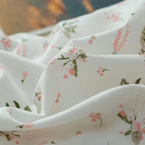 Vista 7 de mixinni Juego de funda de edredón de algodón floral para niñas y adolescentes, con lazos de cremallera, fácil cuidado, ultra suave y transpirable
