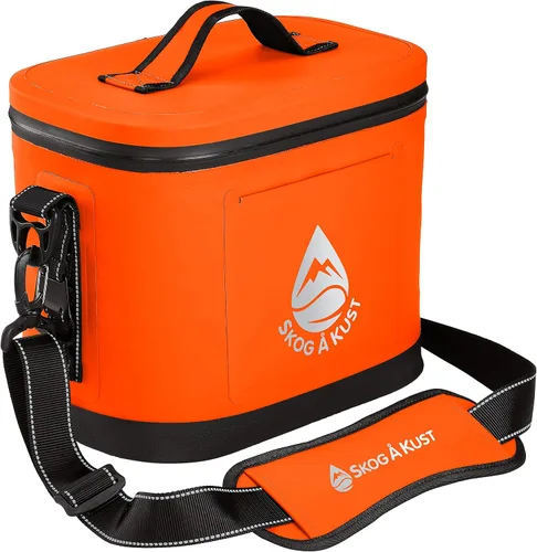 Vista 13 de Skog Å Kust ChillSåk - Bolsas enfriadoras suaves herméticas y a prueba de fugas Flip 24 Can Gris Oscuro