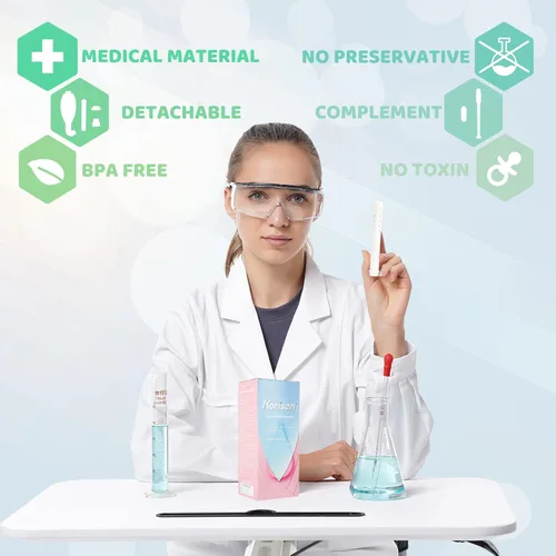 Vista 2 de Botella de ducha multifuncional para mujer, reutilizable, botella de peri boca abajo para cuidado posparto, ducha vaginal de tamaño de viaje
