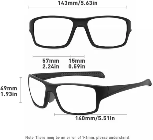 Vista 8 de Gafas de lectura bifocales fotocromáticas de transición para hombres y mujeres, gafas de sol deportivas para presbicia, UV400, 2 uds