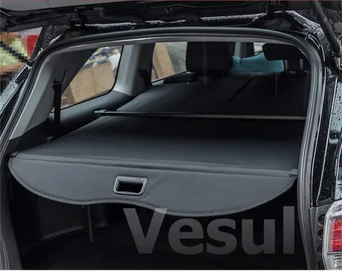 Vista 2 de cubierta retráctil para equipaje compatible con Toyota Highlander 2014 2015 2016 2017 2018 2019, impermeable, protector de seguridad, tonneau