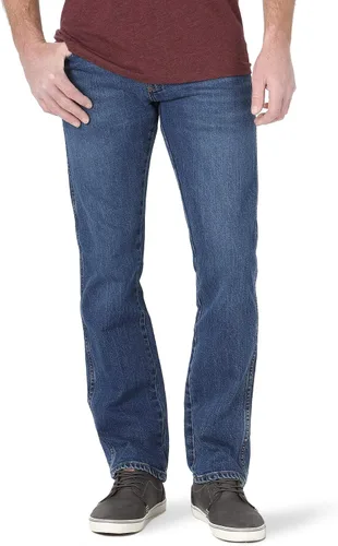 Vista 14 de Wrangler Jeans para hombre talla 44 slim straight lavado claro Negro