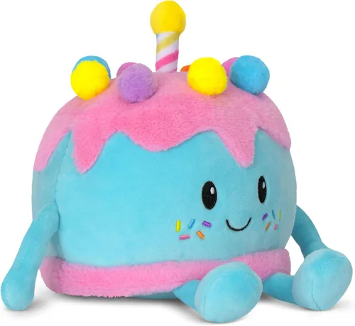 Vista 3 de iscream Screamsicles Kawaii Sweets - Peluche de 8 pulgadas, pastel de cumpleaños