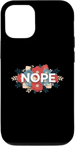 Vista 27 de Nope, No Kings Floral Statement Art Print for Makers Case for iPhone 11 Pro Max