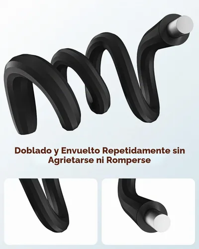 Vista 6 de A2C Soporte de teléfono flexible de cuello de cisne para iPhone Magsafe, soporte magnético para teléfono de gimnasio de brazo largo para cinta
