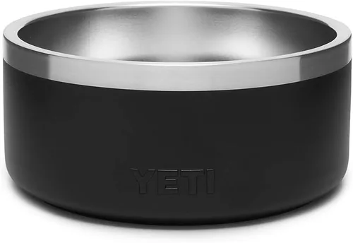 Vista 2 de YETI Boomer 4 - Cuenco antideslizante de acero inoxidable para perros, capacidad para 32 onzas Negro