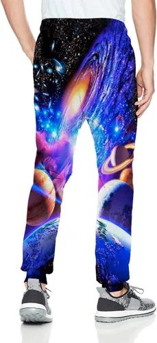 Vista 3 de Novedosos pantalones deportivos unisex con gráficos 3D de novedad, pantalones deportivos holgados y frescos S-XXL