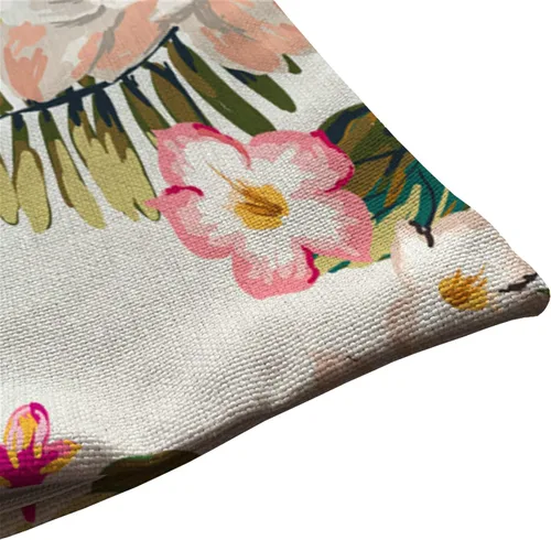 Vista 5 de Fundas de almohada de 12 x 20 pulgadas, decoración rústica de granja, sé feliz, fundas de almohada de algodón y lino, citas inspiracionales con Jcp20