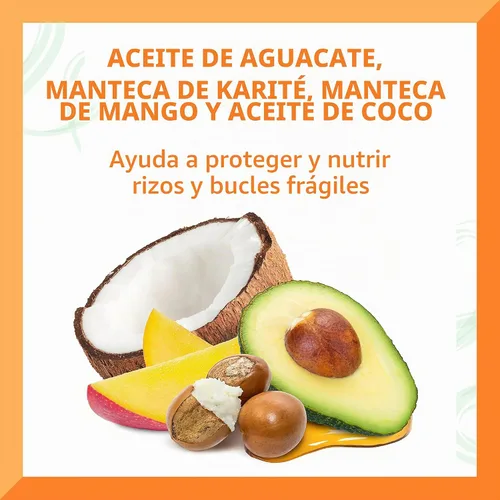 Vista 3 de Cantu Crema hidratante para rizar aguacate, 12 onzas (paquete de 2)