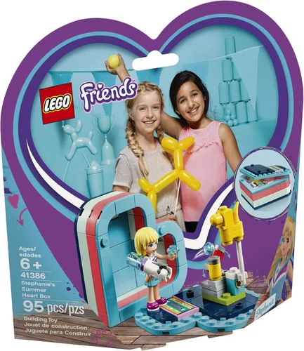 Vista 4 de LEGO Friends Stephanie's Summer Heart Box 41386 Kit de construcción, nuevo 2019 (95 piezas)