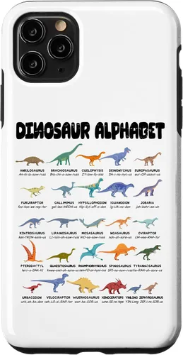 Vista 13 de iPhone 16 Alfabeto de dinosaurio - Tipos de dinosaurios - Estuche de identificación de dinosaurios