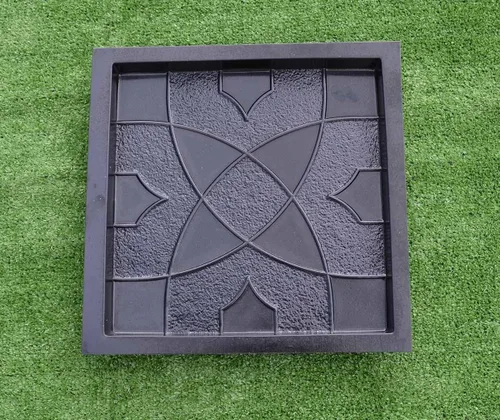 Vista 3 de Moldes de hormigón DIY Set 5pcs Moldes de plástico Fundición de hormigón pavimentación caminos de jardín Pavimento Piedra Patio S30
