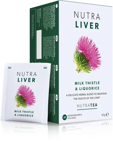 Vista 7 de NUTRALIVER - Té desintoxicante del hígado Té de limpieza del hígado – Para limpieza del hígado y apoyo del hígado – Incluye cardo mariano, cúrcuma