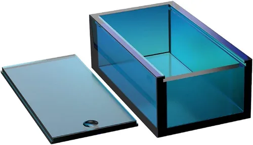 Vista 8 de appuivbt Molde de caja rectangular de resina,Caja de almacenamiento de ajedrez Molde de resina epoxi,Contenedor de almacenamiento grande de silicona