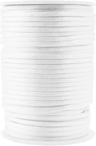 Vista 124 de Mandala Crafts Cordón de satén de cola de rattail de 0.02 in para nudos chinos de macramé