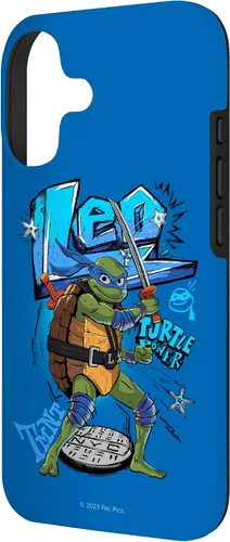 Vista 2 de Teenage Mutant Ninja Turtles: Mutant Mayhem Leo Turtle Power - Carcasa para iPhone 17