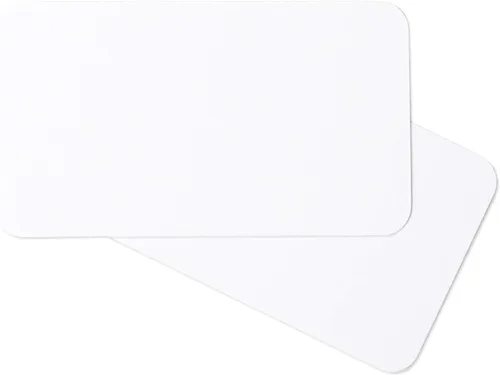 Vista 8 de Home Advantage Tarjetas de visita en blanco, mini tarjetas de palabras de índice de mensajes (paquete de 50)