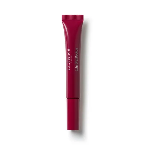 Vista 18 de Clarins Lip Perfector Peptide Plumping and Hydrating Lip Gloss Instant Shine With Sheer, Shimmer Finish Non-Sticky Texture with Vanilla Scent