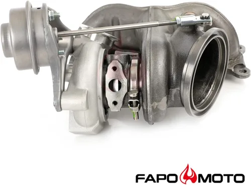 Vista 8 de FAPO MOTO 700HP Twin Turbos TD04 17T compatible con BMW N54 535i 135i Z4 X6 740i E60 E61 E82 E88 E89 F71 F01 F02 2008-2010 3.0L Actualización Billet