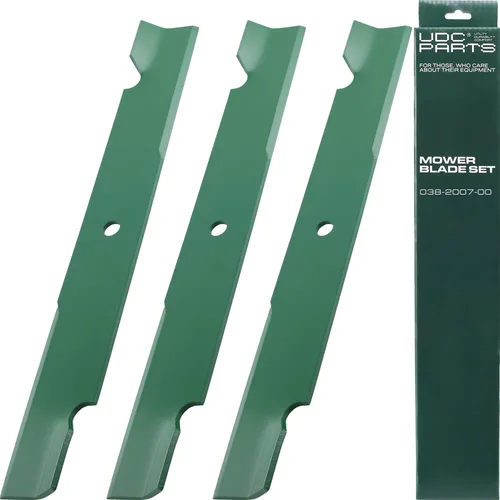Vista 54 de UDC Parts 103-6401 Hojas de cortadora para Exmark de 48 pulgadas 103-6401-S 103-6381-S 103-6381 103-6391-S 103-6391 103-6396 103-6396-S Lazer Z Turf