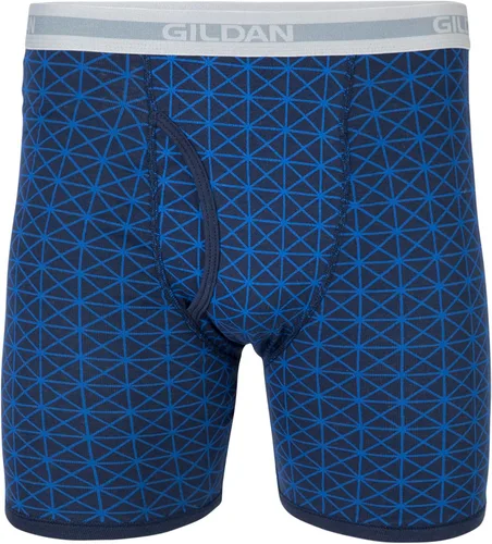 Vista 4 de Gildan Calzoncillos tipo bóxer para hombre, paquete múltiple