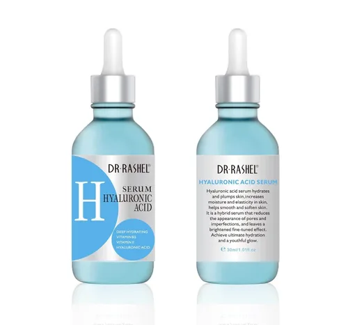 Vista 5 de Dr Rashel Vitamina C, retinol y ácido hialurónico completo de suero facial hidratante reparador, tamaño (1.01 oz x paquete de 3 sueros faciales)