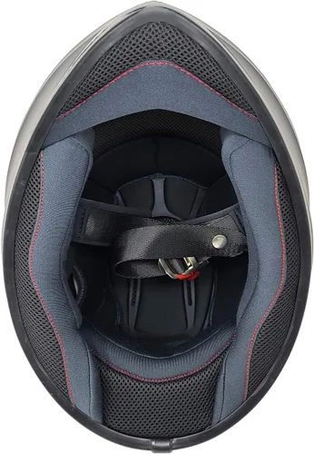 Vista 3 de Casco de motocicleta Bluetooth blanco con escudos transparentes, tintados, iridio