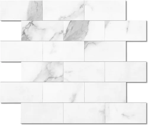 Vista 9 de 1 paquete de azulejo autoadhesivo para salpicadero de 12"x12" de PVC para pared, azulejo autoadhesivo para salpicadero de cocina, azulejo de baño