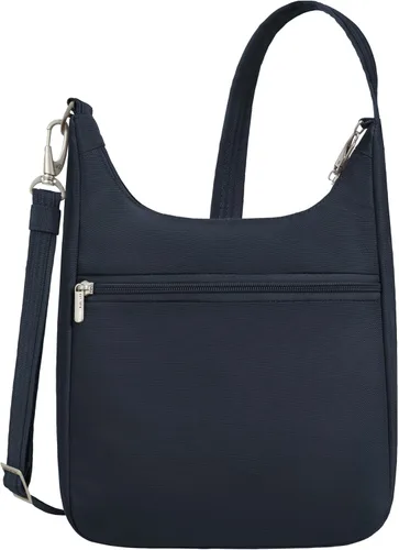 Vista 13 de Travelon Bolsa de mensajero esencial clásica antirrobo Negro