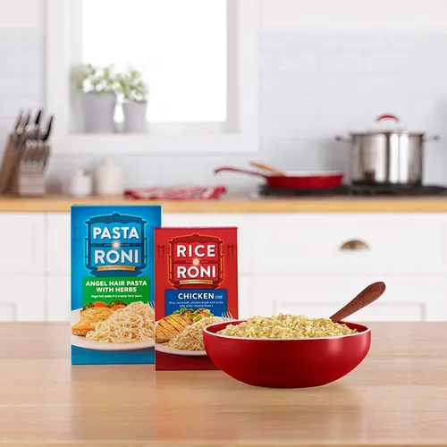 Vista 5 de Pasta Roni, Cabello de ángel de mantequilla y ajo, cajas de 4.7 onzas (paquete de 12)