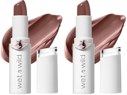 Vista 14 de wet n wild labial de color con alto brillo y mega duración Ropa fuera