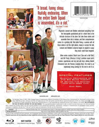 Vista 2 de The Big Bang Theory Season 1 Blu-ray