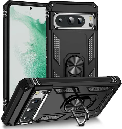 Vista 29 de Korecase Funda para Google Pixel 6 Pro de Servicio Pesado Resistente de Cuerpo Completo a Prueba de Arañazos a Prueba de Golpes Protección