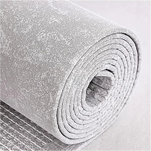 Vista 8 de Panel de pared grueso, papel tapiz impermeable de hilo textil para despegar y pegar, paneles de pared acolchados insonorizados, adecuado