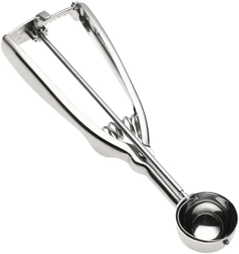 Vista 6 de Cuchara de acero inoxidable (media cucharada), de la marca Norpro, Como se muestra