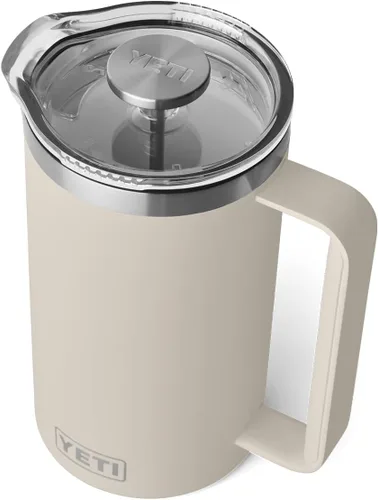 Vista 21 de YETI Rambler - Cafetera de prensa francesa de 34 onzas, color rojo rescate